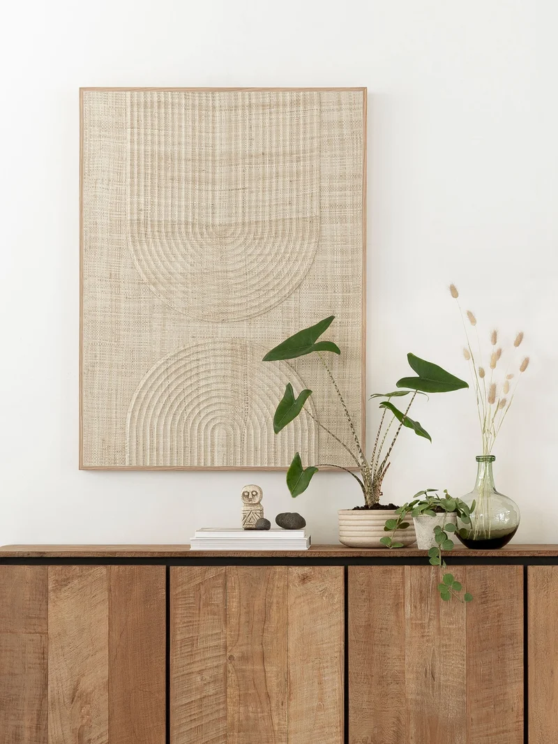Leinwandbild Jute, 100x75cm