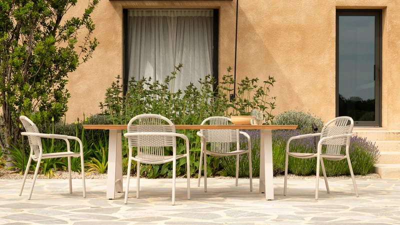 Gartenstuhl mit Armlehnen CLEO