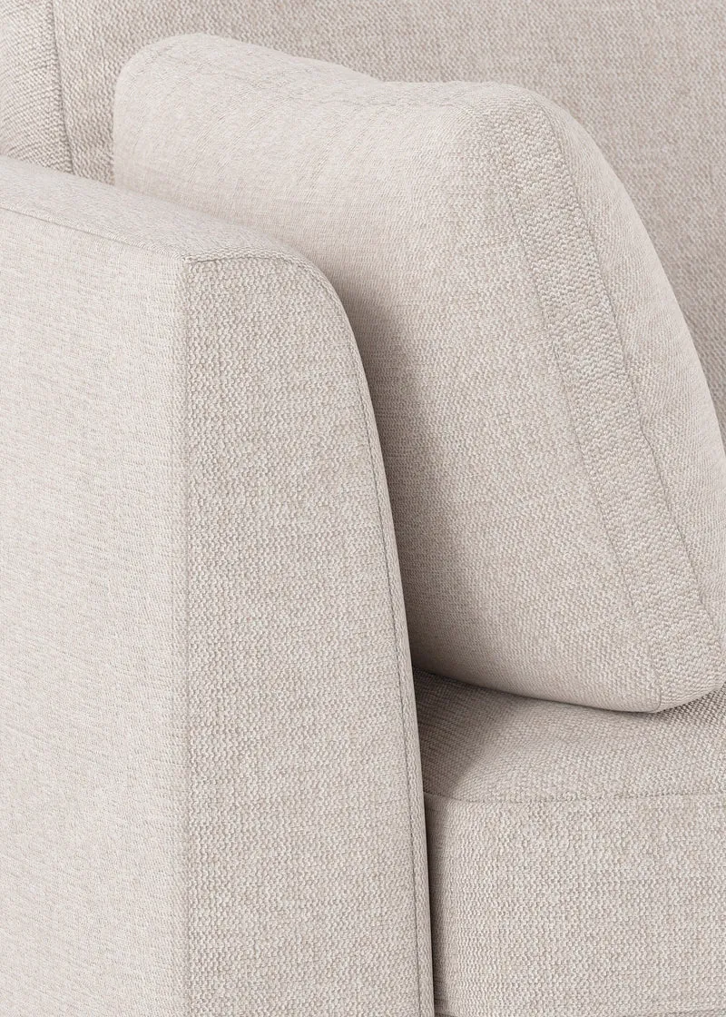Ecksofa Corwin 5-Sitzer, hell-beige