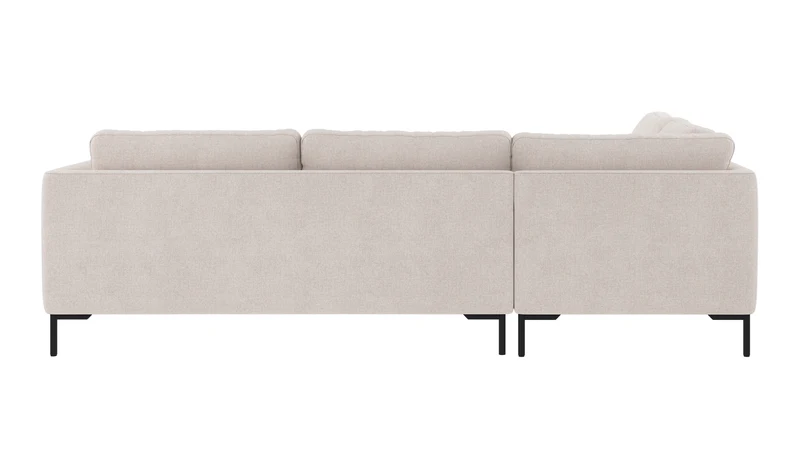 Ecksofa Corwin 5-Sitzer, hell-beige