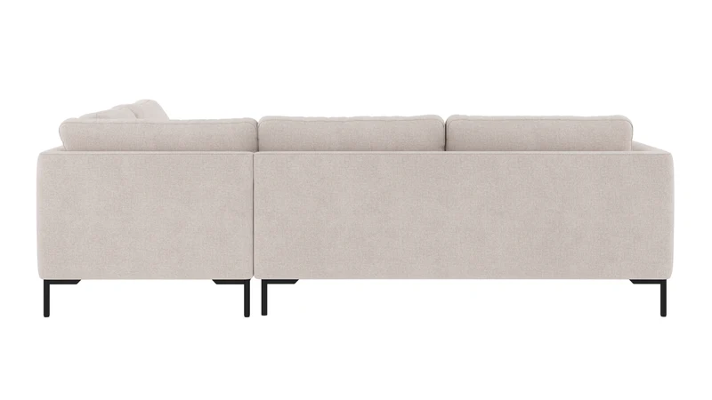 Ecksofa Corwin 5-Sitzer, hell-beige
