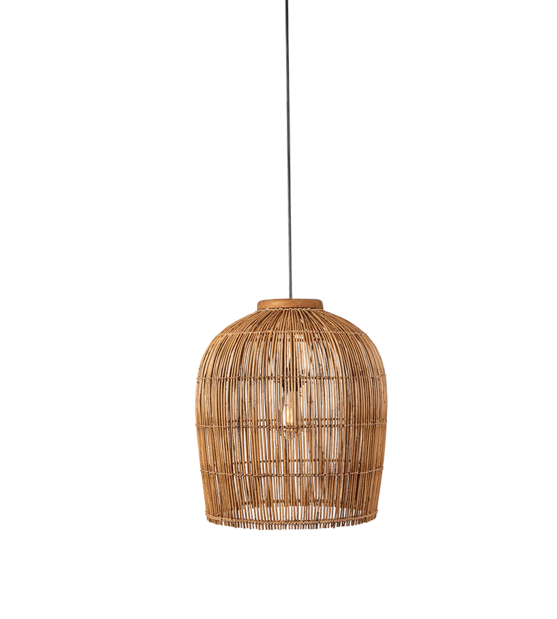 Hängelampe Rattan, natur