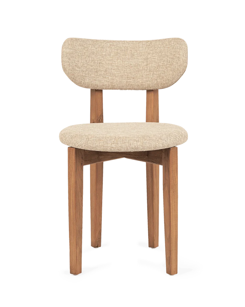Esszimmerstuhl Mila, grau-beige