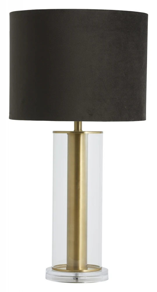 Tischlampe Galax, braun