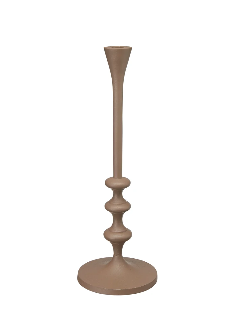 Kerzenständer Malia, taupe