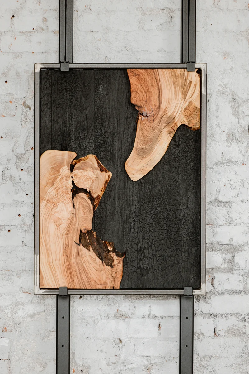 Wandbild CC04, Olivenholz