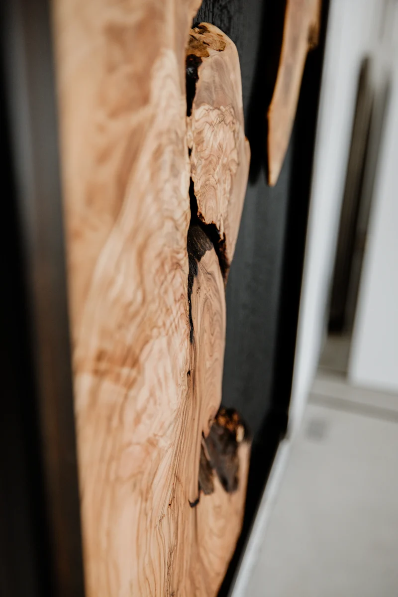 Wandbild CC04, Olivenholz