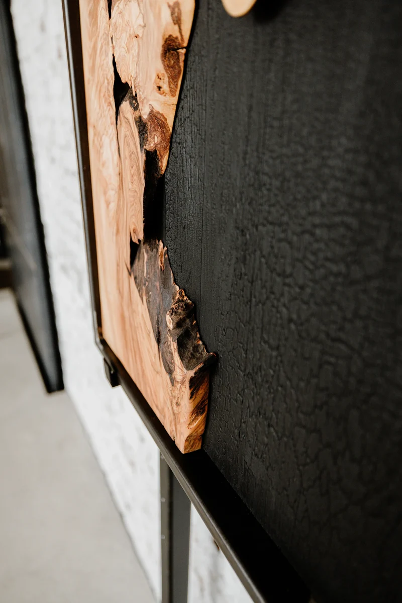 Wandbild CC04, Olivenholz