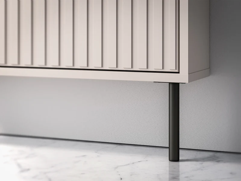 Schuhschrank Caletto mit drei Fächern, 60 cm, Kaschmirfarben