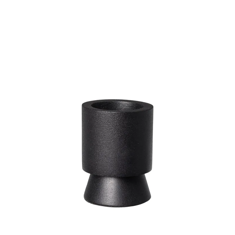 Teelichthalter "Anker", schwarz