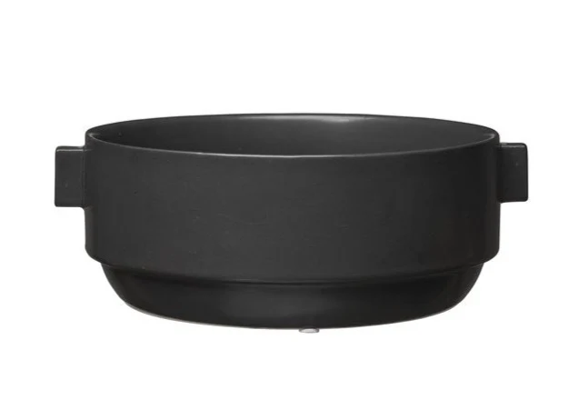 Keramik Bowl, schwarz