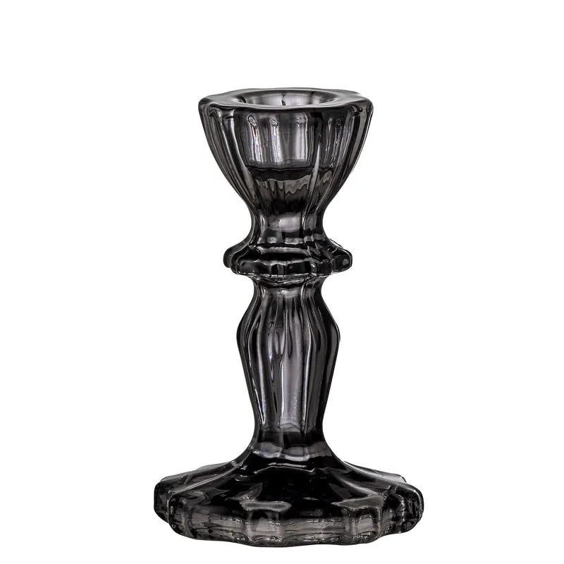 Kerzenhalter Litus, schwarz