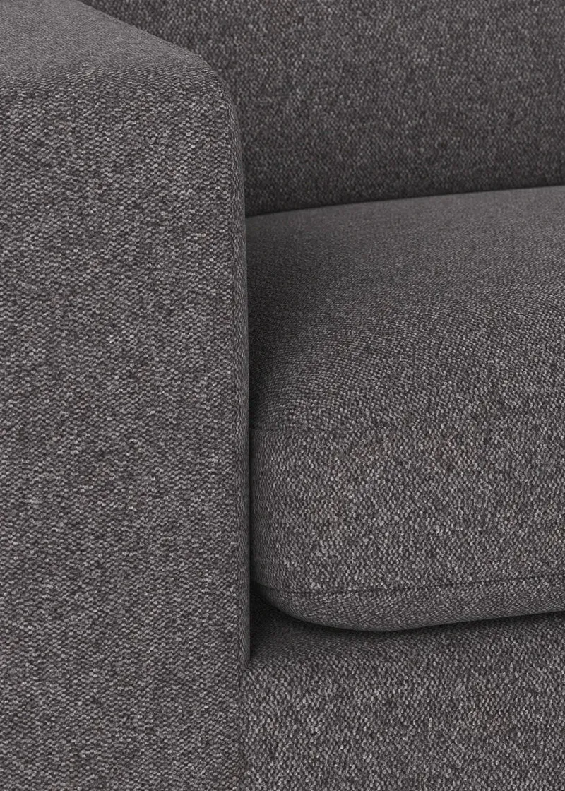 Chaiselongue Ecke rechts, anthrazit