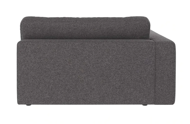 Chaiselongue Ecke links, anthrazit