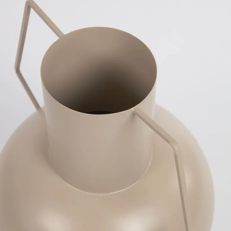Metallvase Hera, beige