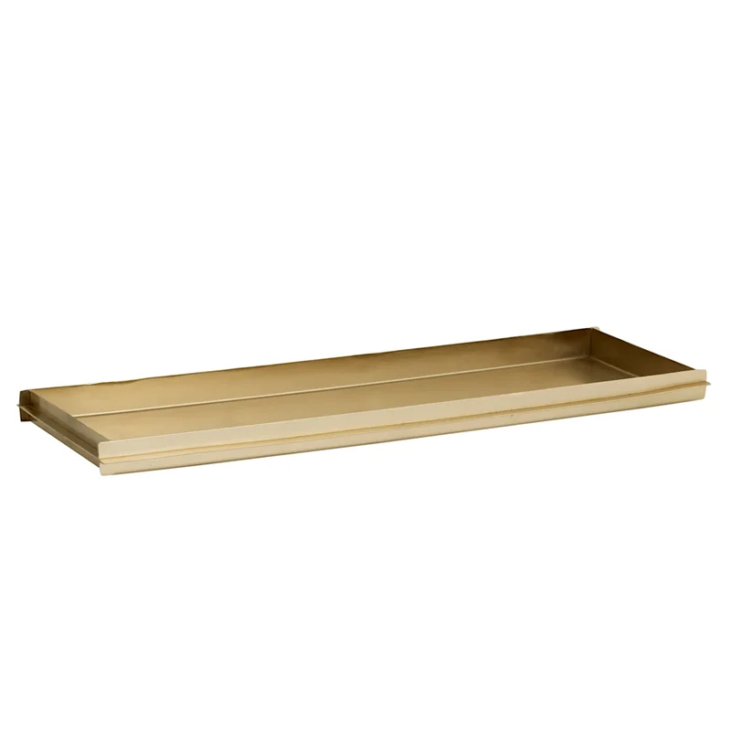 Tablett Kodiak, messing