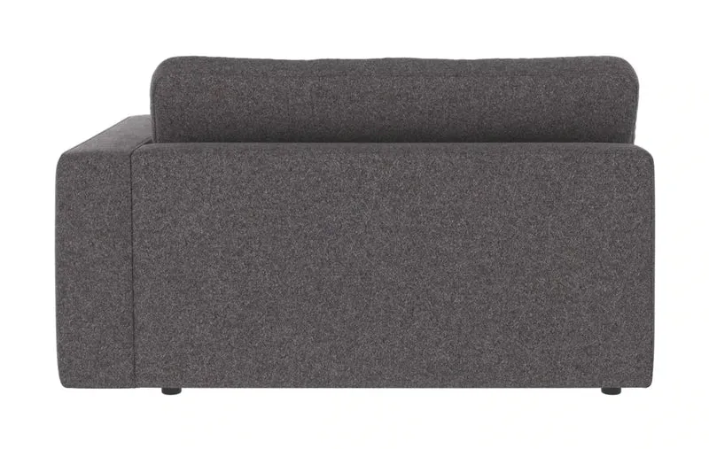 Loungesofa Modul Ecke rechts, anthrazit