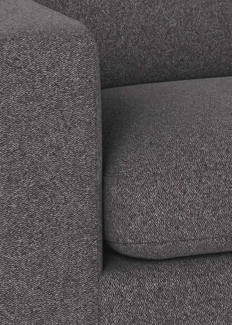 Loungesofa Modul Ecke links, anthrazit