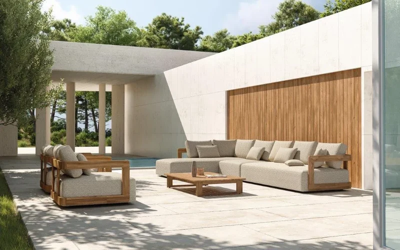 Gartensofa RAFA 3-Sitzer
