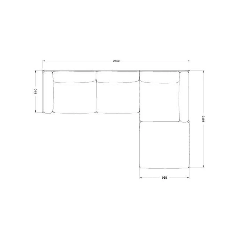 Gartensofa NATAL ALU Set 1