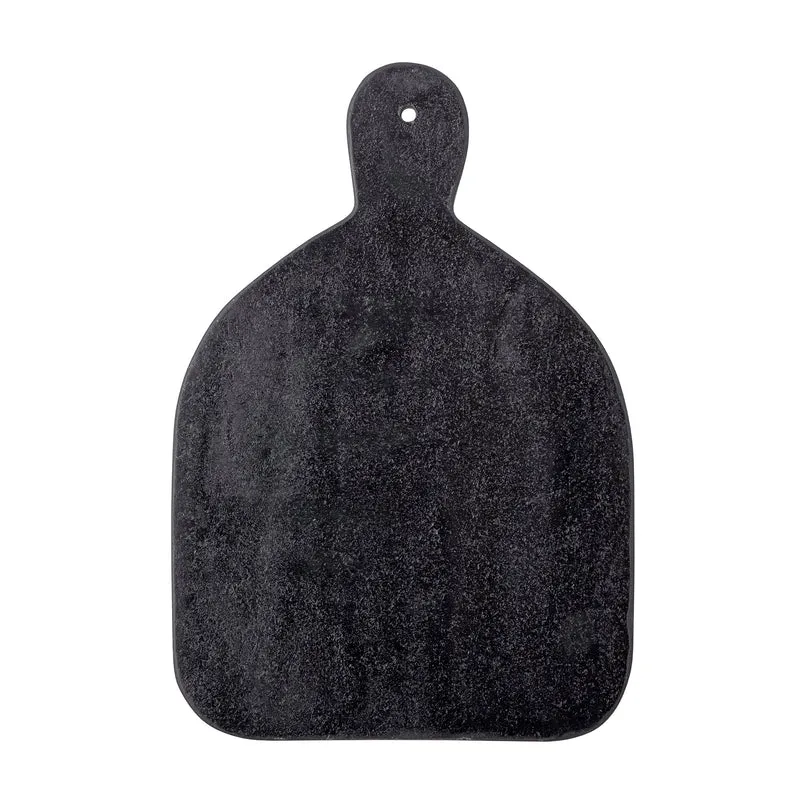Schneidebrett Marmor, schwarz