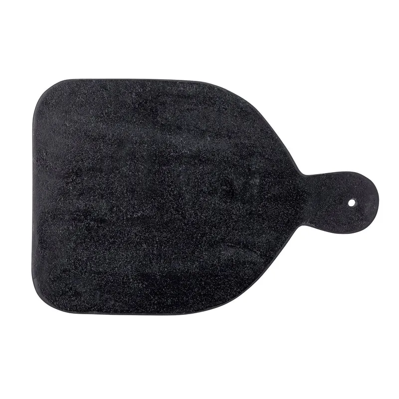 Schneidebrett Marmor, schwarz