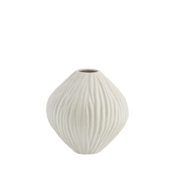 Keramikvase Esmia H20cm, natur