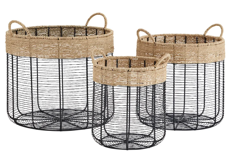 Aufbewahrungskörbe Jute