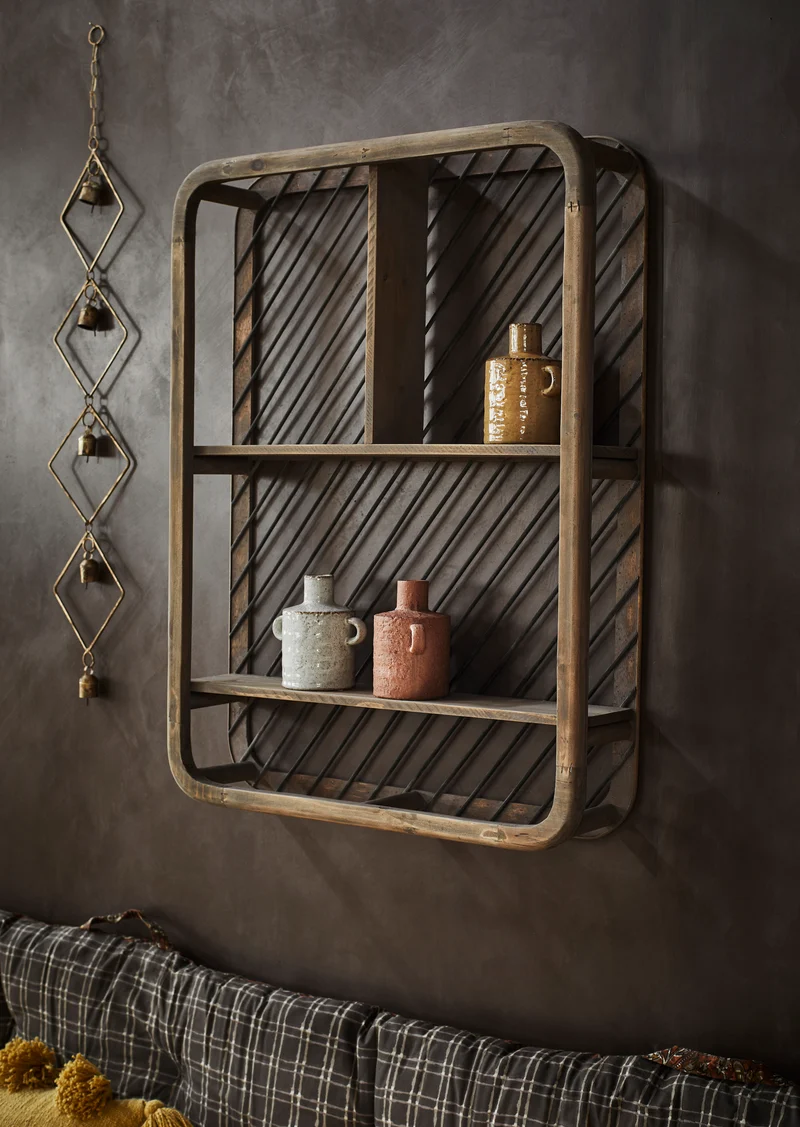Rattan Regal, natur