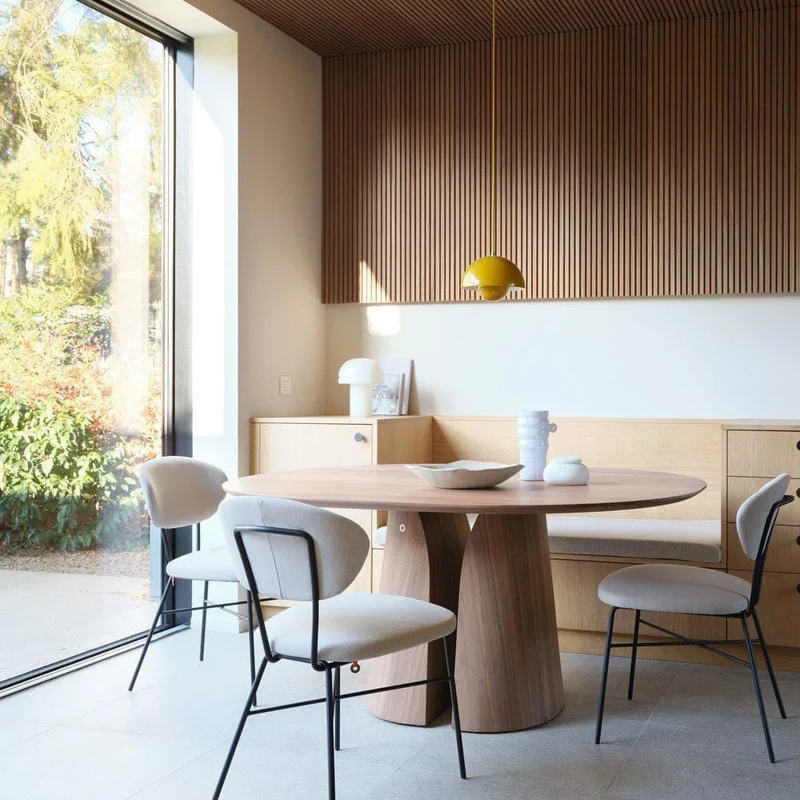 Esstisch BLOSSOM T0100 - Nussbaum