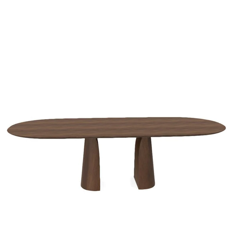 Esstisch BLOSSOM T0100 - Nussbaum