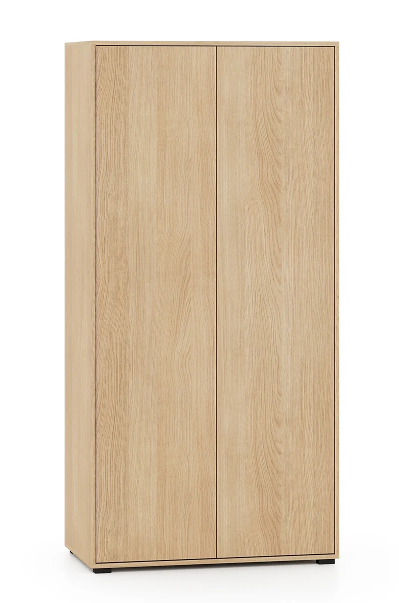 Zweiflügeliger Schrank Reynos 92 cm Eiche Mavelie