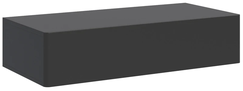 Hängende Olio-Konsole mit Schublade, 90 cm, schwarz