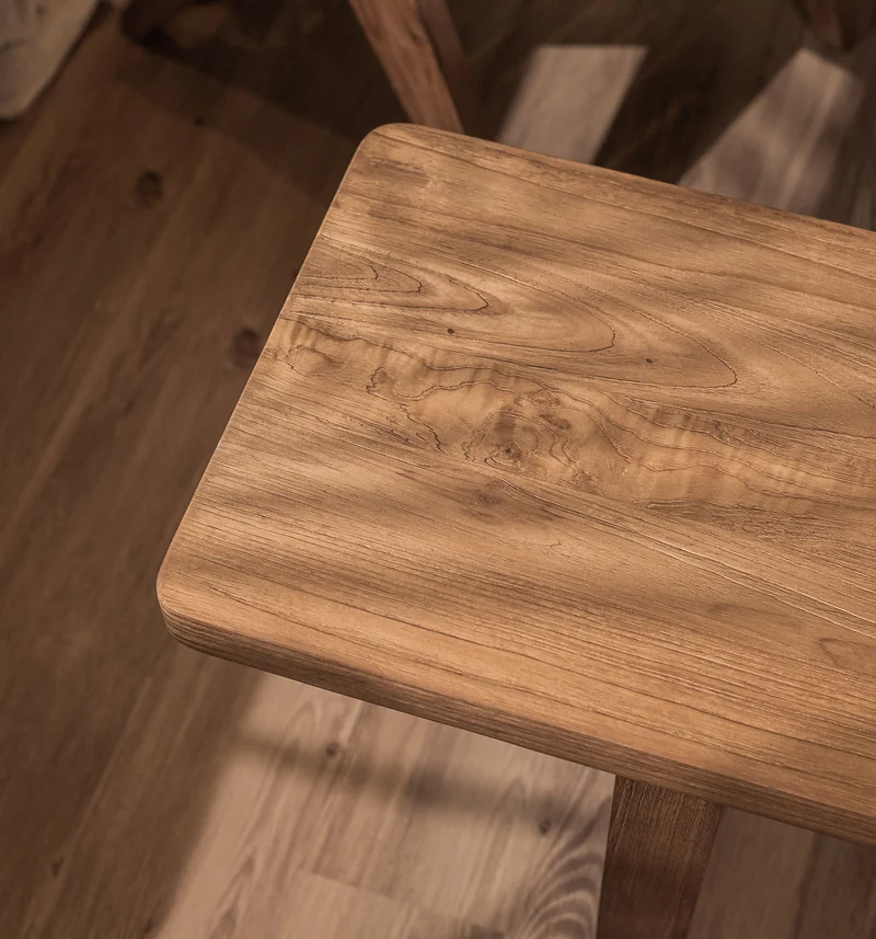 Sitzbank Teak | Wangengestell