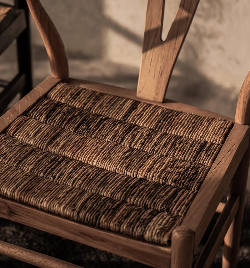 Esszimmerstuhl Teak, natur