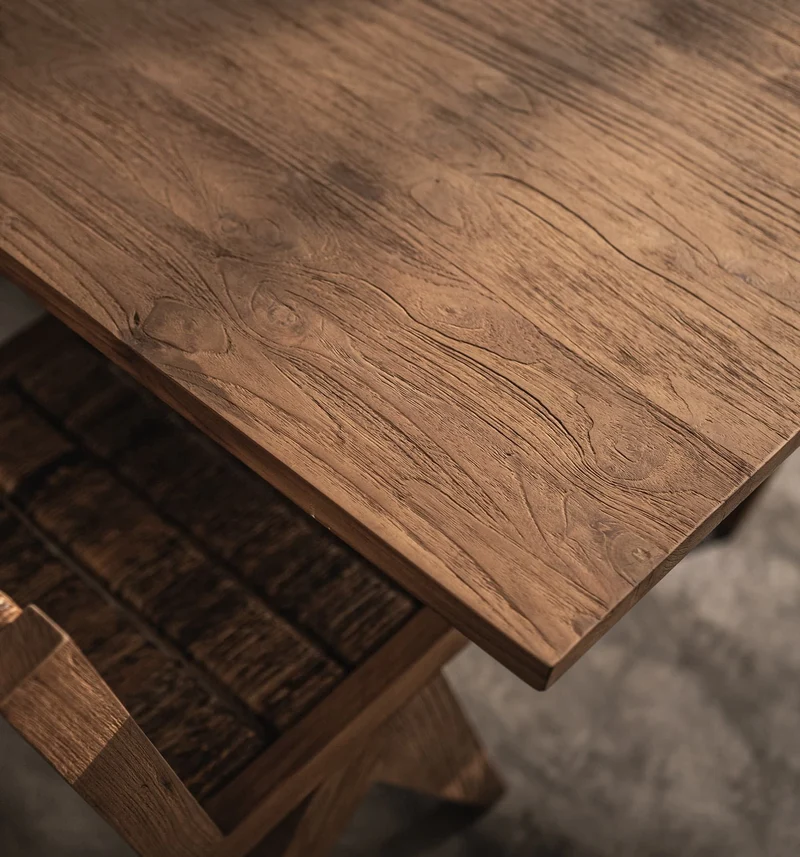 Massivholztisch Teak | Spider