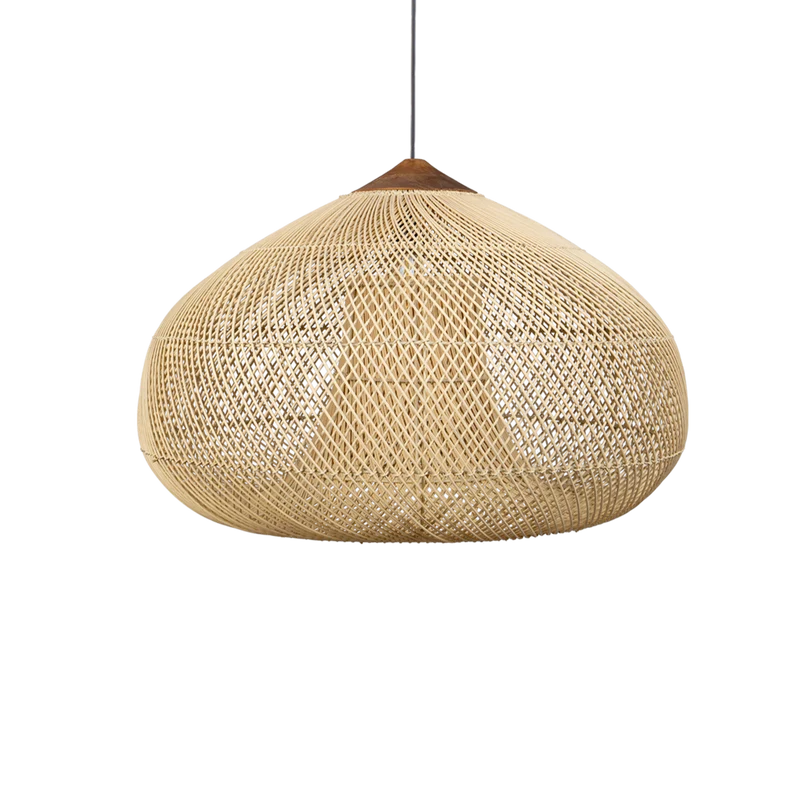 Hängelampe Rattan, natur