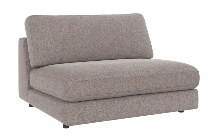 Loungesofa Modul, grau-beige