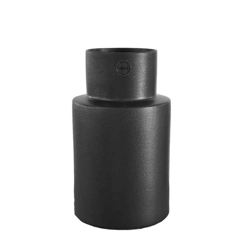 Keramikvase Oblong, anthrazit