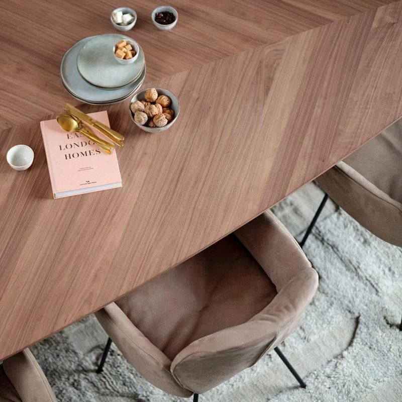 Esstisch DOLMEN T0300 Organic - Nussbaum
