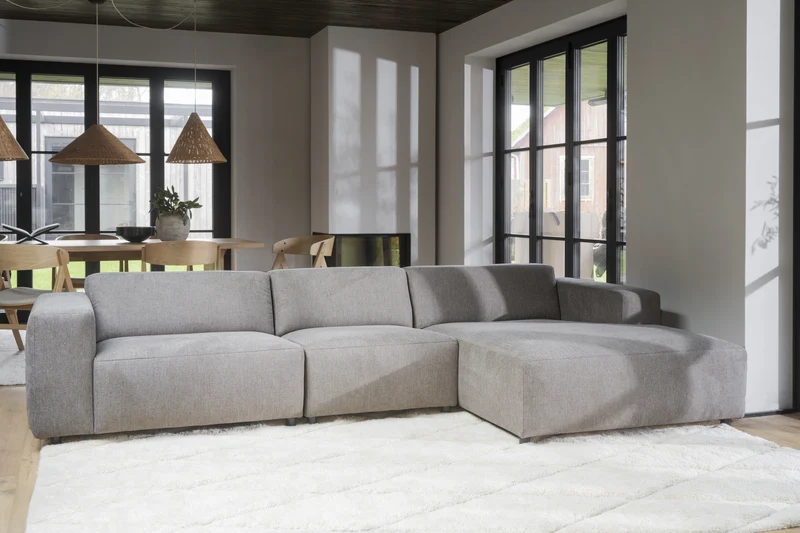 Ecklounge Sofa, beige