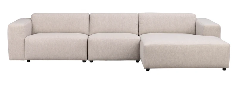Ecklounge Sofa, Boucle beige