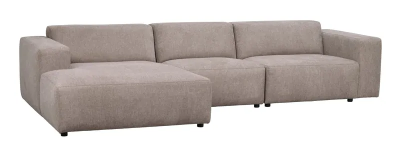 Ecklounge Sofa, beige