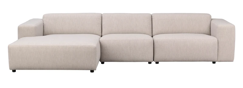 Ecklounge Sofa, Boucle beige