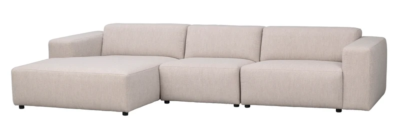 Ecklounge Sofa, Boucle beige