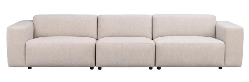 Lounge Sofa 4-Sitzer, Boucle beige