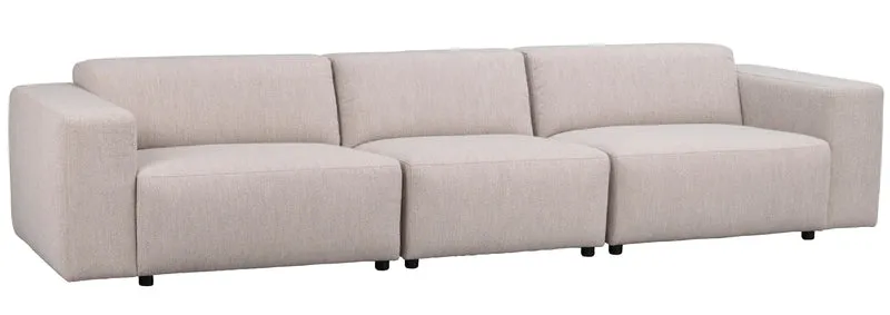 Lounge Sofa 4-Sitzer, Boucle beige
