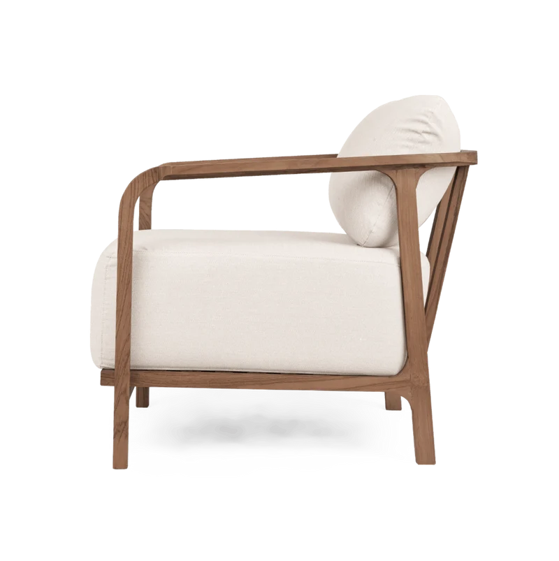 Loungechair Classy, creme