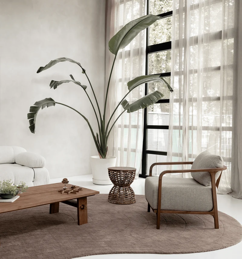 Loungechair Classy, grau
