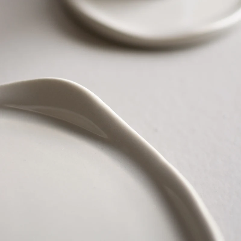 Keramikschale Wave, beige